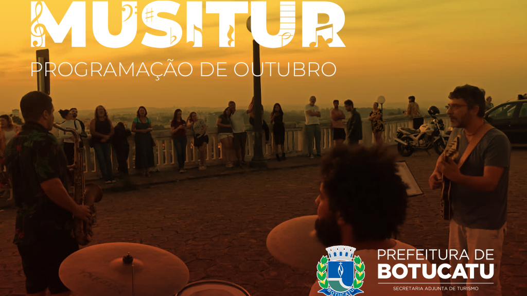 Programação Musitur para o mês de outubro 2024
